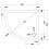 Balterley 900mm x 800mm Premium Shower Tray - Left Hand Offset Quadrant  - Slate Grey 2