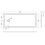 Balterley 1700 x 700mm Premium Bath Replacement Shower Tray - Slate Grey 2