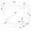 Balterley 1000mm x 900mm Premium Shower Tray - Left Hand Offset Quadrant - Slate Grey 2