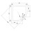 Balterley 900mm Premium Quadrant Shower Tray - Slate Grey 2