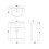 Balterley 2 Door Vanity Basin Unit with Round Basin - 650mm - Gloss White 2