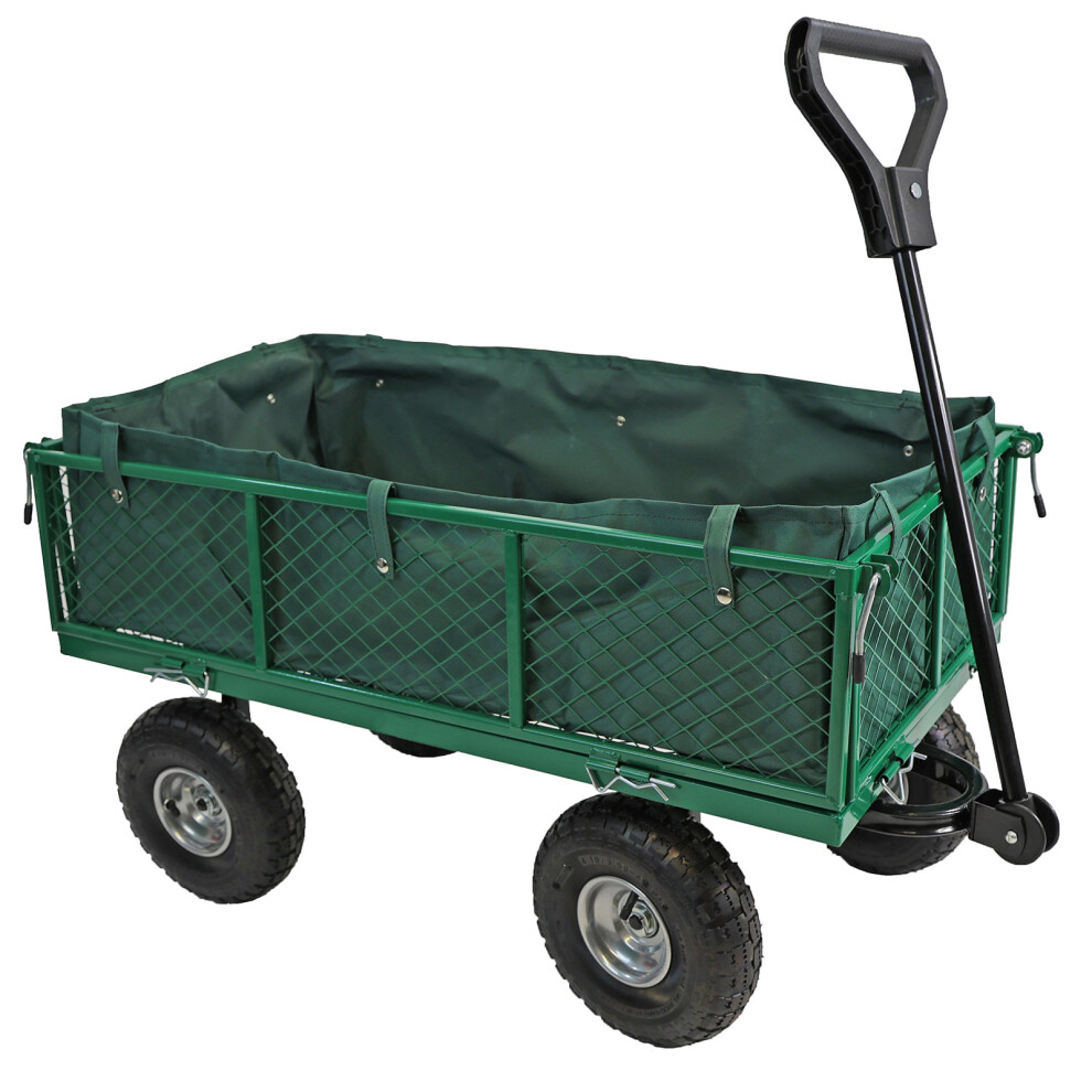Garden Cart Heavy Duty Trolley Festival Hand Truck Wagon 200kgs