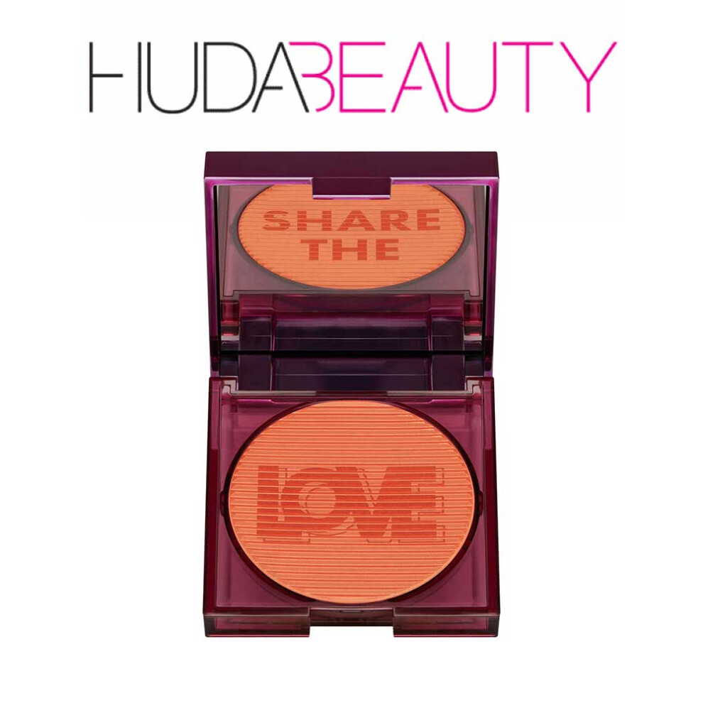 Huda Beauty Lovefest Cream Blush Toasted Tangerine