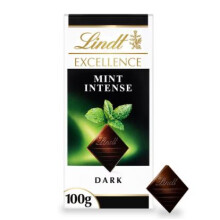 (Pack of 5)Lindt Excellence Mint Iintense Chocolate Bar 100G