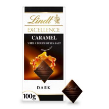 (Pack of 5)Lindt Excellence Caramel With Touch Of Sea Salt 100G