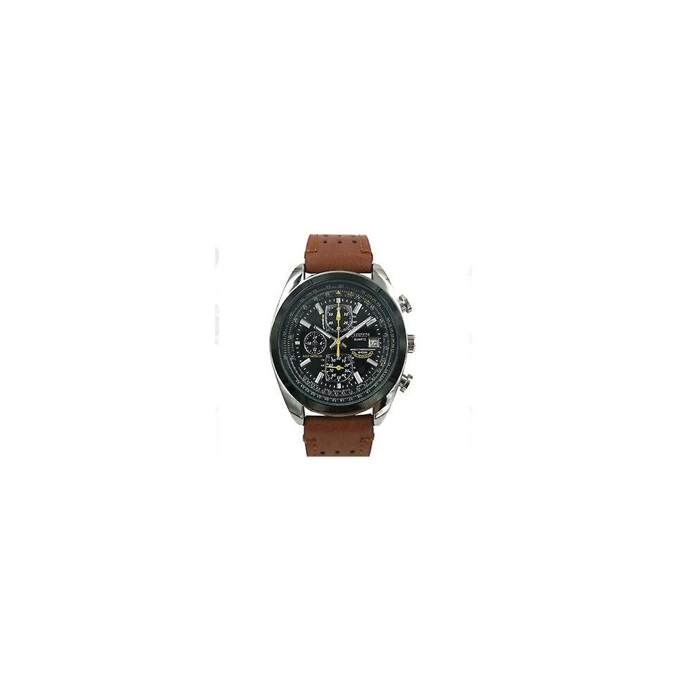 (Black brown belt) Men watches 2020 blue angel men's watch wish fashion belt quartz watch men gift