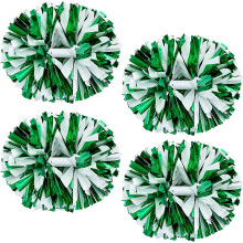 (4pcs Cheerleading Pom Poms For Cheerleader Costume Women, 2 Pair Cheer Pompoms) 4pcs Cheerleading Pom Poms For Cheerleader Costume Women, 2 Pair Cheer Pompoms