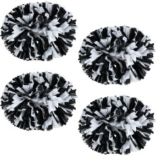 (4pcs Cheerleading Pom Poms For Cheerleader Costume Women, 2 Pair Cheer Pompoms) 4pcs Cheerleading Pom Poms For Cheerleader Costume Women, 2 Pair Cheer Pompoms