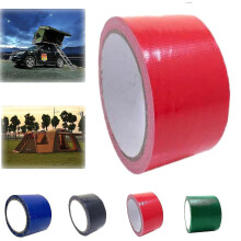 (red) 1pcs High Adhesive Tarpaulin Tape,tent Repair Tape, Universal Tarpaulin Awning Repair Tapes For Tarpaulin, Awning, Tent-5m