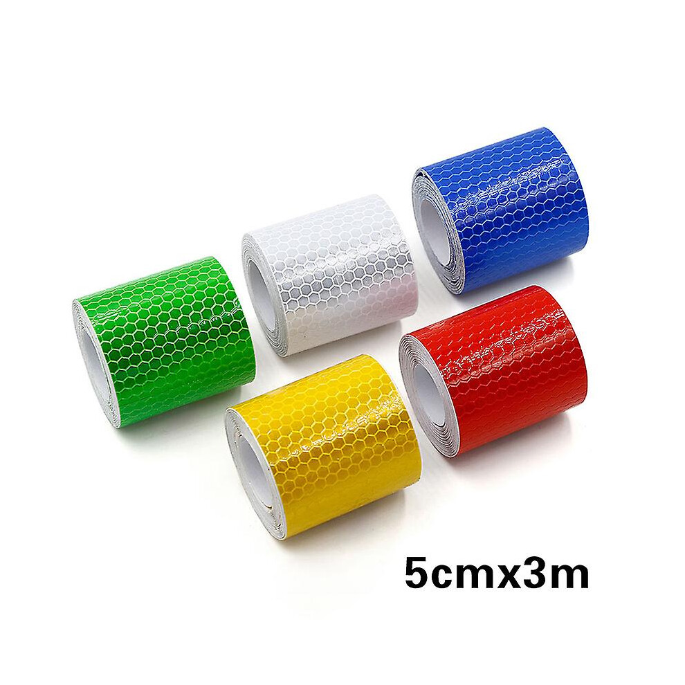 (3M Reflective Tape Safety Stickers Hi Vis Self-Adhesive Safety Warning Reflector) 3M Reflective Tape Safety Stickers Hi Vis Self-Adhesive Safety Warn 3010291542872