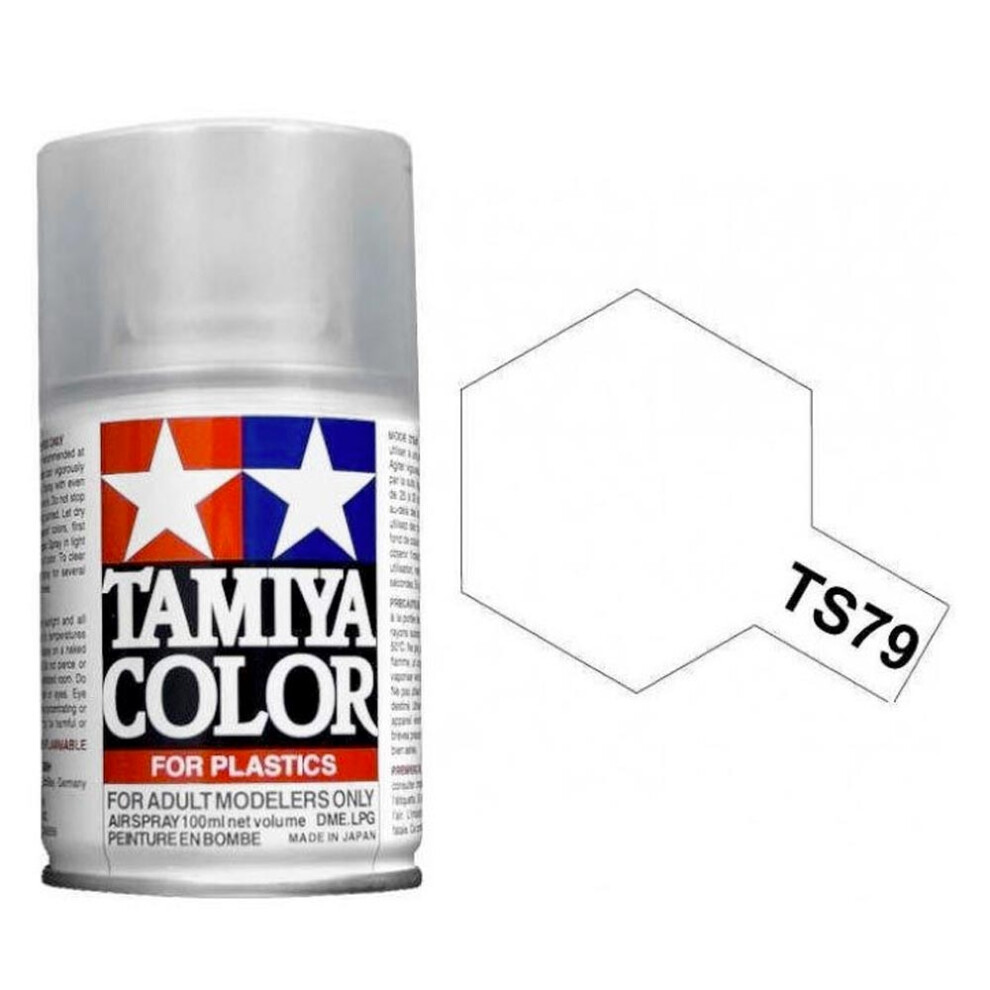 TAMIYA TS-79 Semi Gloss Clear 100ml Plastic Model Kit Spray Paint 85079