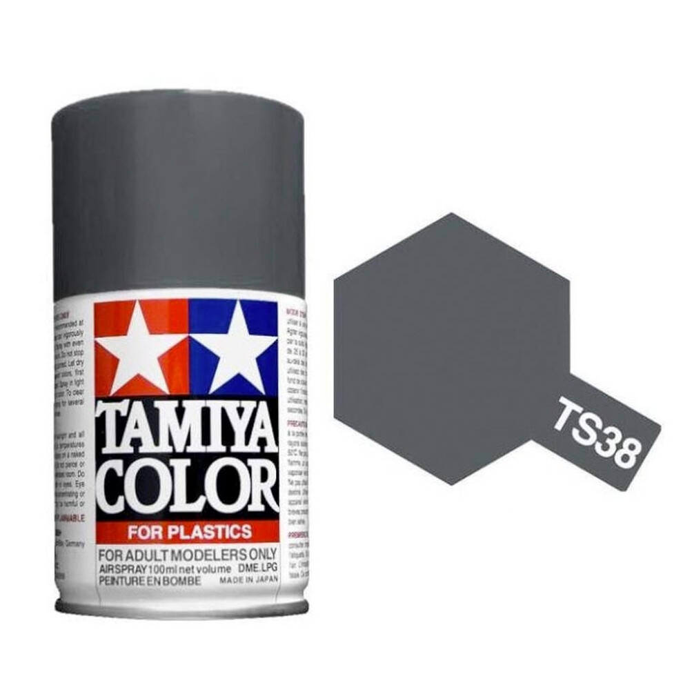 TAMIYA TS-38 Gun Metal 100ml Plastic Model Kit Spray Paint 85038