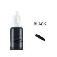(Black) 12 Colors 10ml Airbrush Nail Ink For Airbrush Spray Nail Polish Art Painting Use Pigment Inks Airbrushing Kit Manicure Tool
