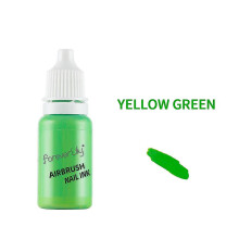 (Green) 12 Colors 10ml Airbrush Nail Ink For Airbrush Spray Nail Polish Art Painting Use Pigment Inks Airbrushing Kit Manicure Tool