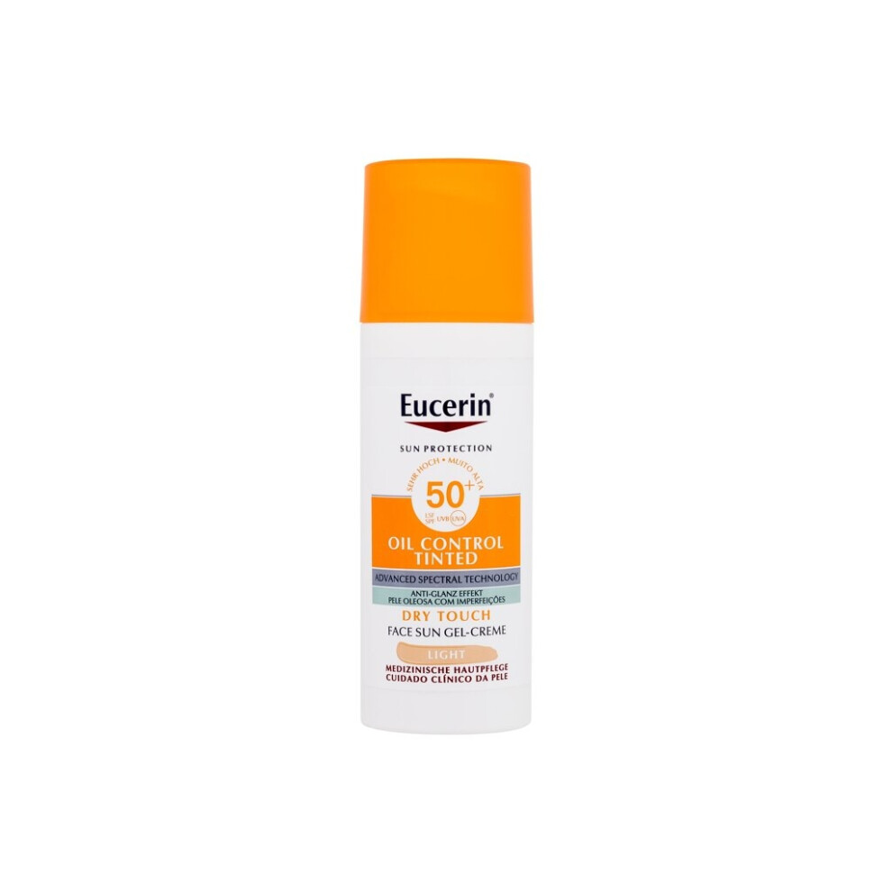 Eucerin - Sun Oil Control Tinted Sun Gel-Cream SPF 50+ Light 50ml