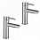 (2 Pcs) Modern Bathroom Tap Basin Sink Mono Mixer Taps 1