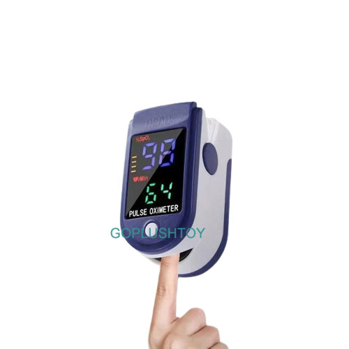 Fingertip Pulse Oximeter Oxygen Saturation Level Meter Digital Display