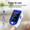 Fingertip Pulse Oximeter Oxygen Saturation Level Meter Digital Display 5