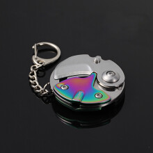 (multi) Multifunction Coin Knife Keychain Carry Around Outdoor EDC Gadgets Mini Pocket Screwdriver Key Gadget Key Ring Pendant key Chain