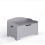 URBN Living (Grey) Wooden Storage Chest Bench Stool Trunk Toy Box 4