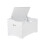 URBN Living (White) Wooden Storage Chest Bench Stool Trunk Toy Box 5