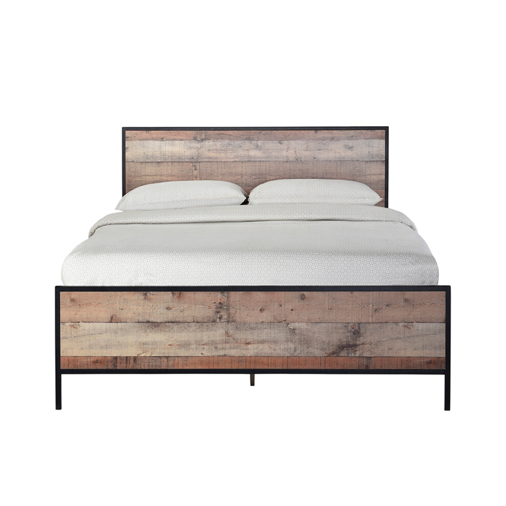 Hector 4.6 Double Bed Oak Effect