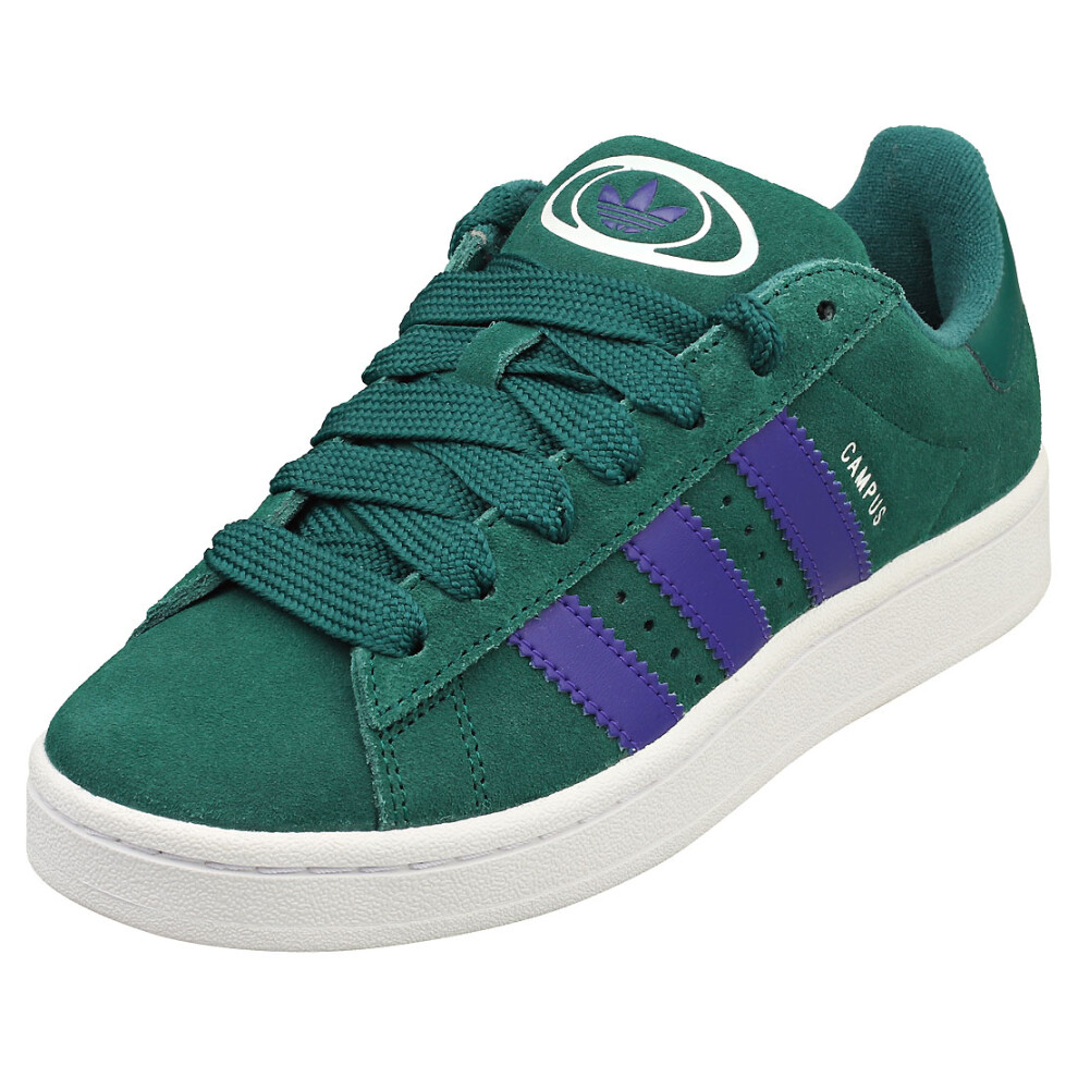 (5.5) adidas Campus 00s Womens Fashion Trainers in Green White