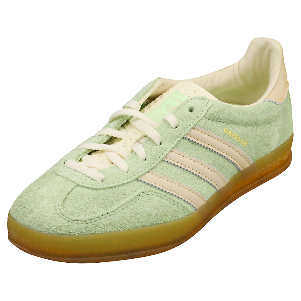 (6) adidas Gazelle Indoor Womens Fashion Trainers in Green