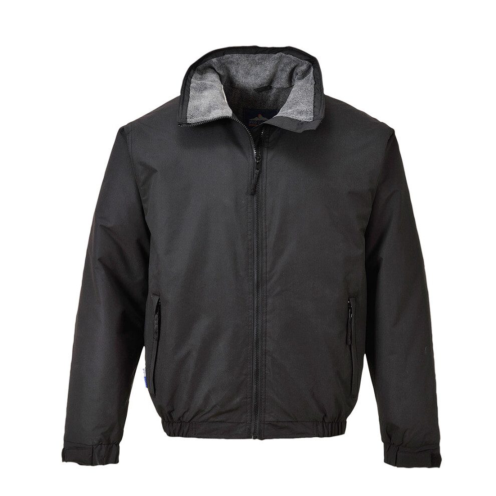 (Black, M) Portwest Moray Bomber Jacket