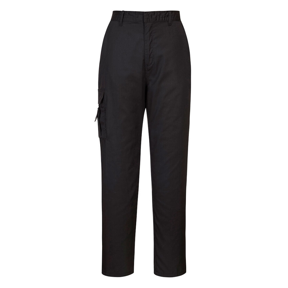 (Black, XXL) Portwest Ladies Combat Trousers