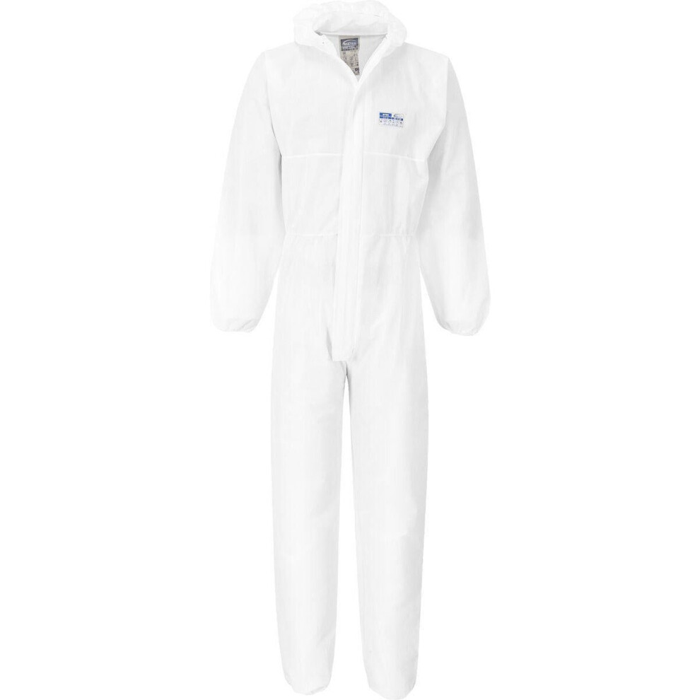 (White, XL) Portwest BizTex SMS 5/6 FR Coverall