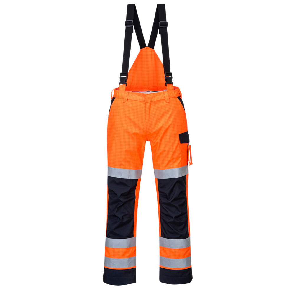 (Orange/Navy, XXL) Portwest Modaflame Multi Arc Trousers