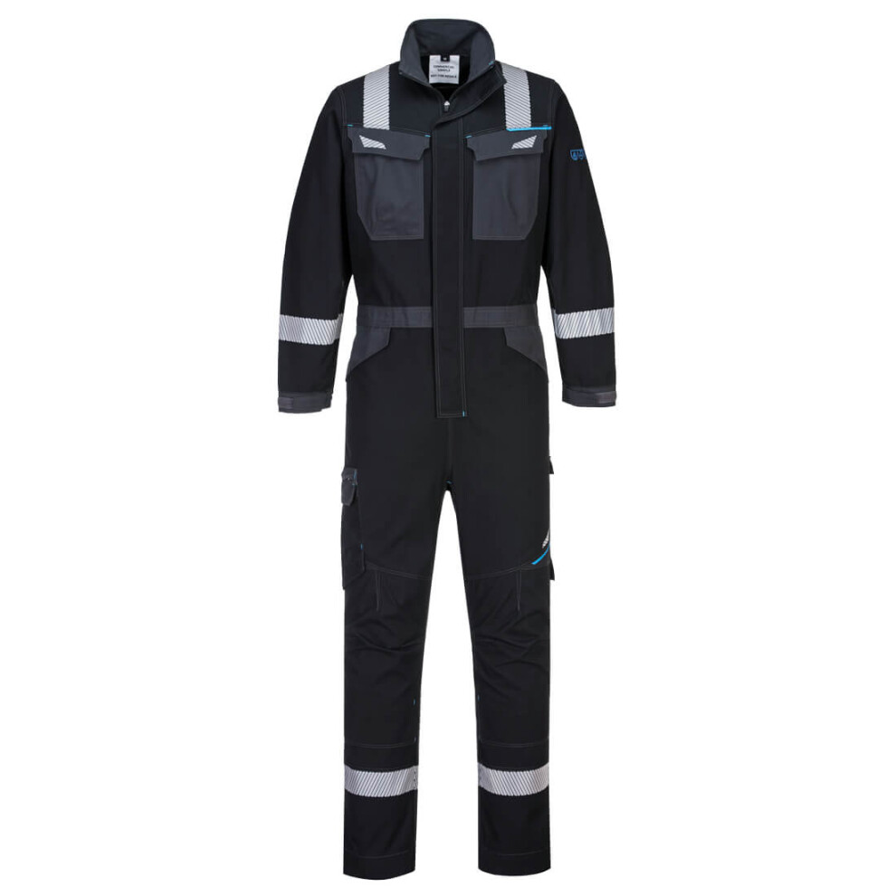 (Black, XL) Portwest WX3 Flame Resistant Coverall