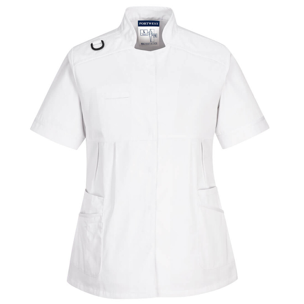 (White, S) Portwest LW22 Women's Medical Maternity Tunic