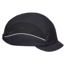 (Black) Portwest AirTech Bump Cap Micro Peak