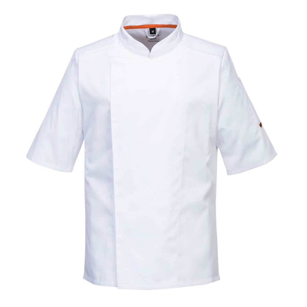 (White, XXXL) Portwest Stretch MeshAir Pro Short Sleeve Jacket