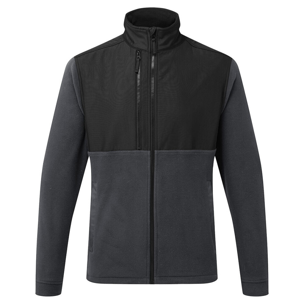 (Grey, M) Portwest WX2 Eco Fleece Jacket