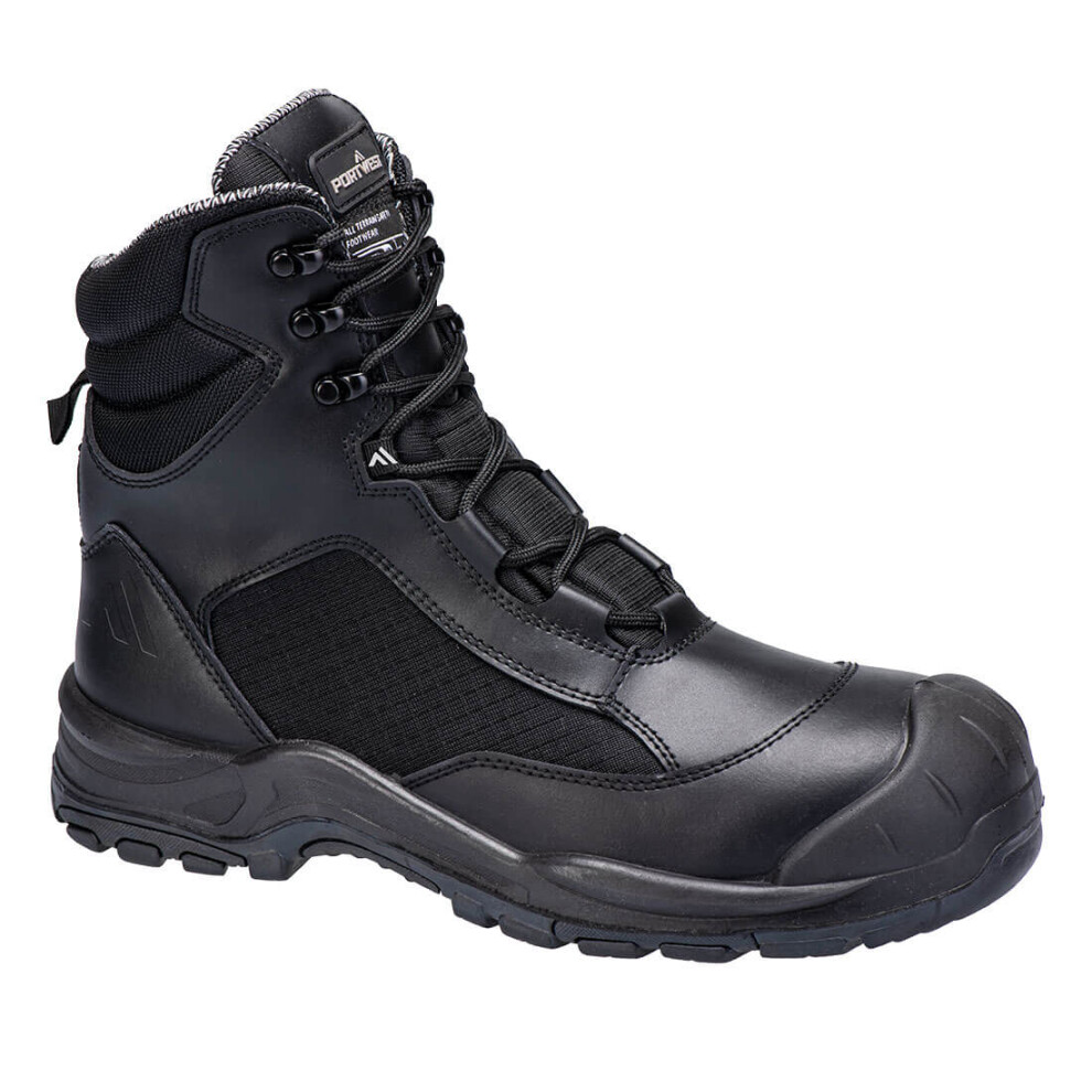 (Black, UK 4) Portwest Patrol Occupational Boot O7S SR FO SC HRO