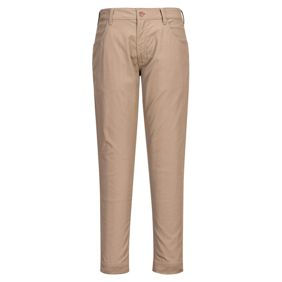 (Khaki, 38") Portwest FR Stretch Trousers