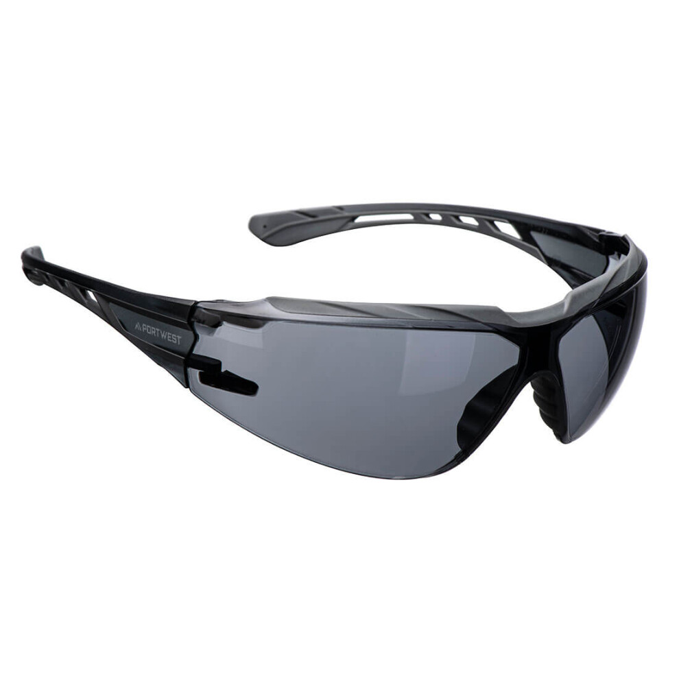 (Smoke) Portwest Dynamic KN Safety Glasses