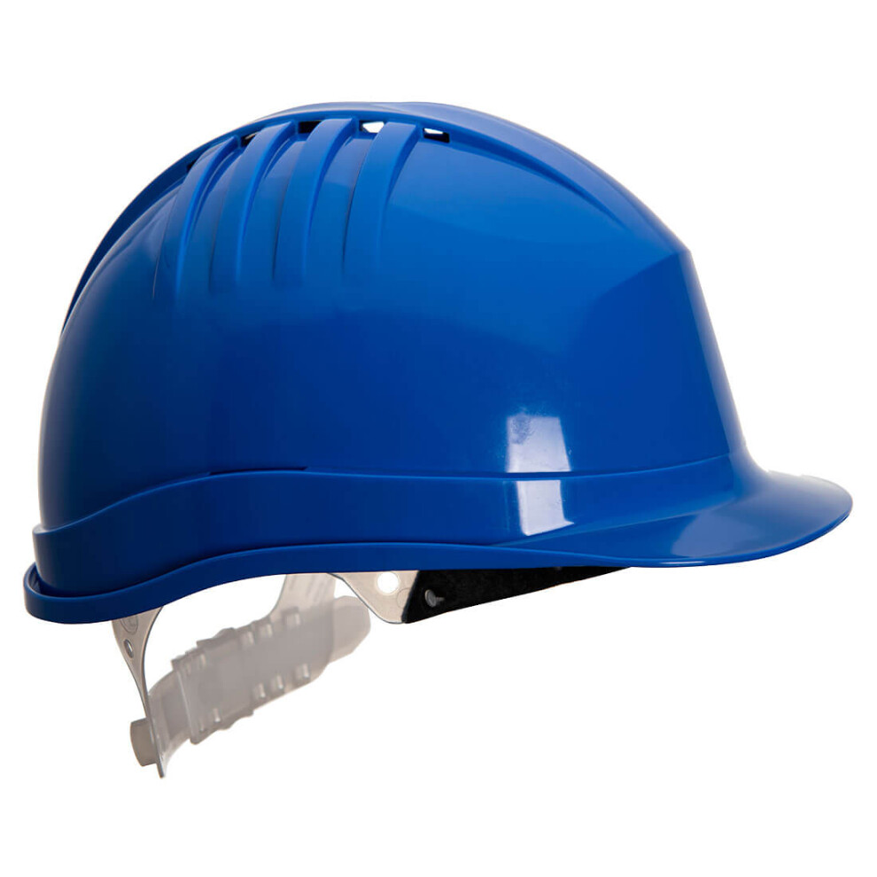 (Royal Blue) Portwest Expertline Safety Helmet (Slip Ratchet)