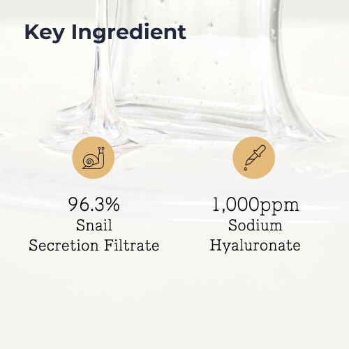 Snail mucus protein essence soothes damaged skin 2