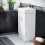 NES Home Nes Home 450mm White Basin Sink Vanity Cabinet Unit Bathroom 4
