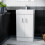 NES Home Nes Home 450mm White Basin Sink Vanity Cabinet Unit Bathroom 2