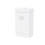NES Home Nes Home 450mm White Basin Sink Vanity Cabinet Unit Bathroom 5