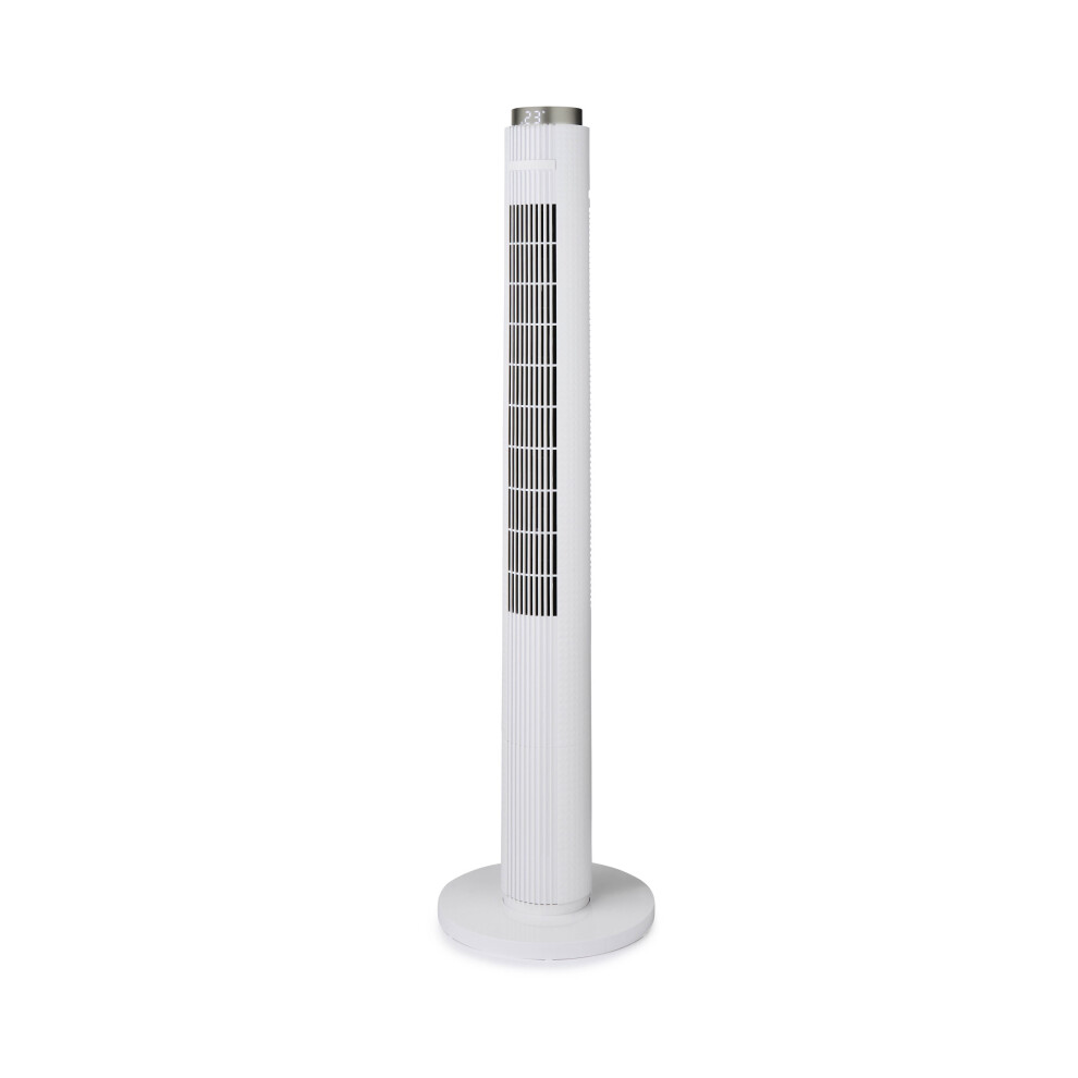 (White) GEEPAS 46inch Cooling TowerFan with Remote Control