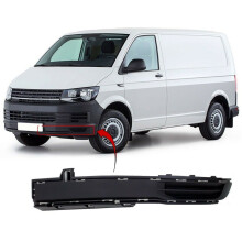 VW Transporter T6 2015- Front Bumper Fog Grille No Fog Hole Passenger Side