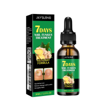 (30ml) Ginger Nail Care Solution Onychomycosis Repair Hand and Foot Nail Care Soft Nail Brightening Moisturizing Solution