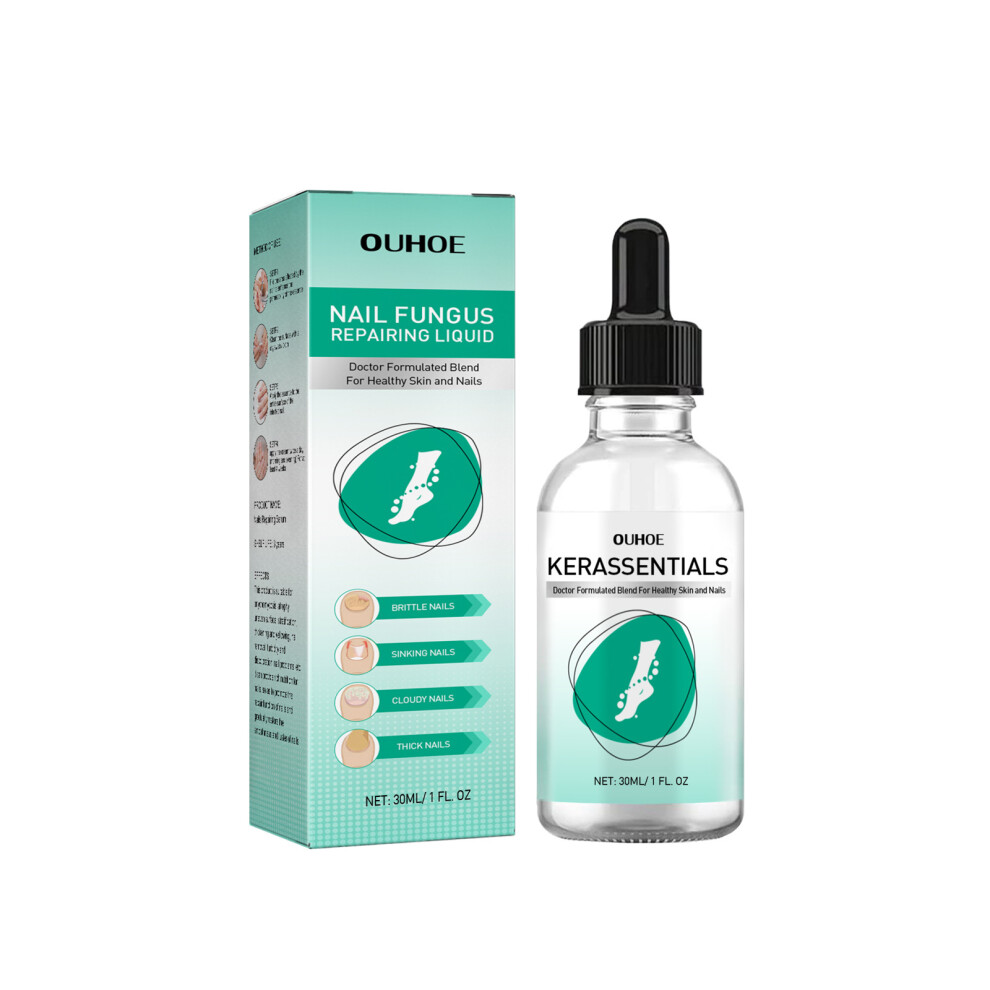 Srj Star (30Ml) Toenail Repair Solution Thickened Onychomycosis On Hands And Feet Soft Nail Repair Solution Bright Nail Cleaning And Repair Solution