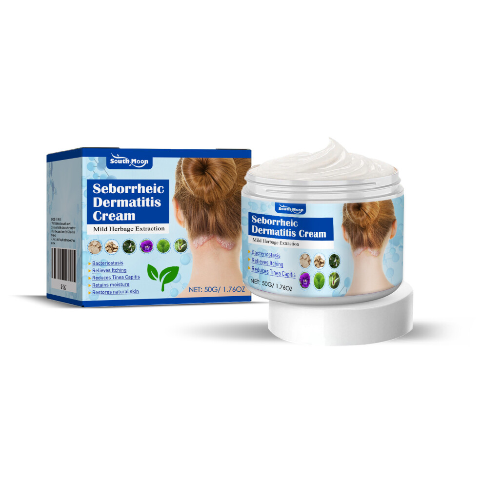 Srj Star (50G) Seborrheic Skin Cream, Dandruff, Head Acne, Itchy Skin Repair Ointment